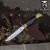 Финка НКВД, 95х18, дол, граб мореный, латунь художественная Финка НКВД, 95х18, дол, граб мореный, латунь художественная