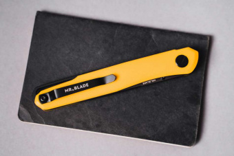 ��� �������� MR.BLADE ASTRIS GEN.2 (BLACK STONEWASH, G10 YELLOW) � MR.BLADE