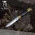 Финка НКВД, 95х18, дол, граб мореный, латунь художественная Финка НКВД, 95х18, дол, граб мореный, латунь художественная
